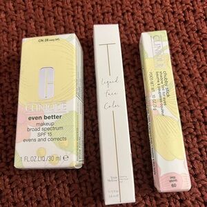 BNWT Clinique even better Makeup Trish McEvoy Face Color Clinique Chubby Stick